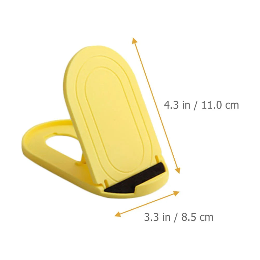 12 Pcs Foldable Plastic Desktop Phone Holder Y503804