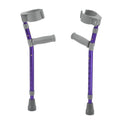 Pediatric Forearm Crutches Medium Wizard Purple Pair Z4313