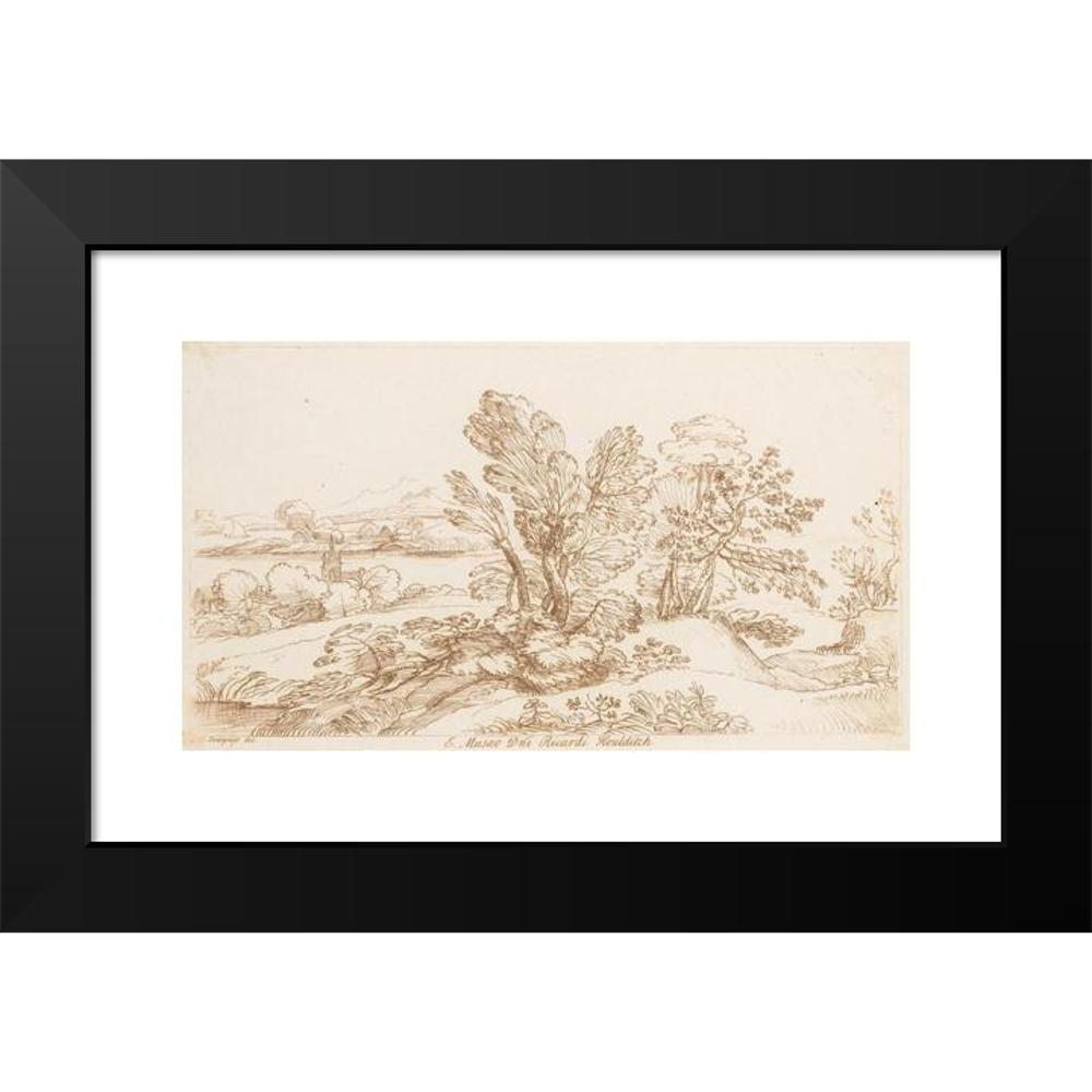 Black Modern Framed Museum Art Print M434