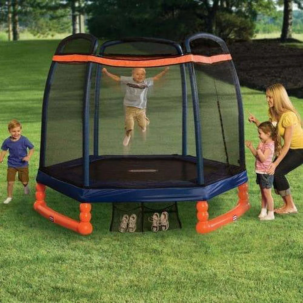 7-Foot Trampoline with Enclosure J8838
