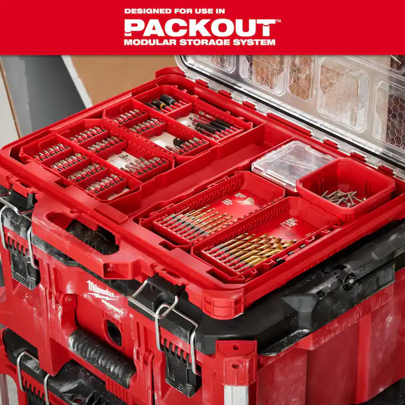 Alloy Steel Screw Driver Bit Set with Titanium Drill Bit Set 105-Piece U927714