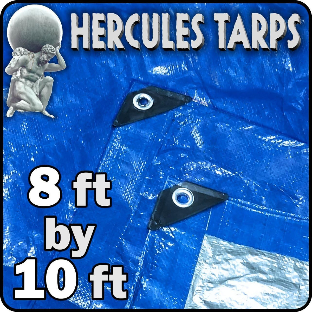 Waterproof Plastic Tarp Shelter Cover T85883