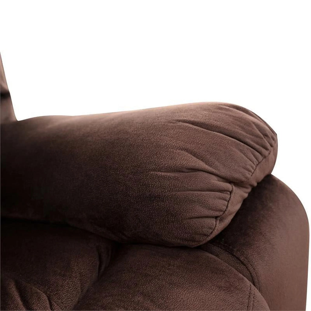 Chocolate Dual Reclining Loveseat V954241