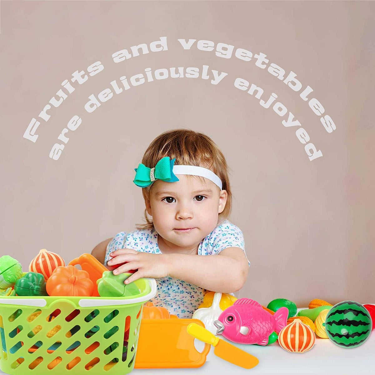 40pcs Cutting Play Food Set O94960