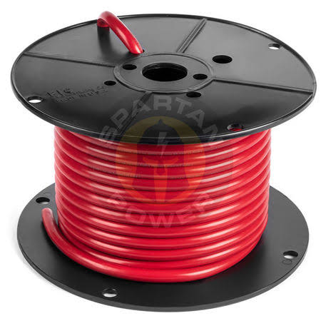 2/0 AWG 25 ft Red Battery Cable with Reel Z26192
