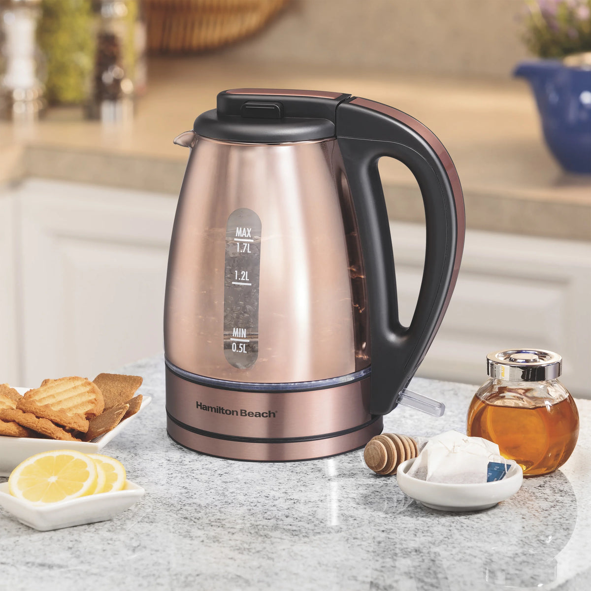 1.7L Electric Kettle Copper Q510