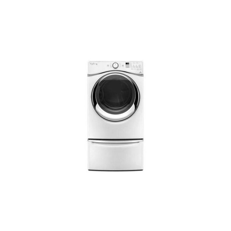 White Front-Loading Gas Dryer L543