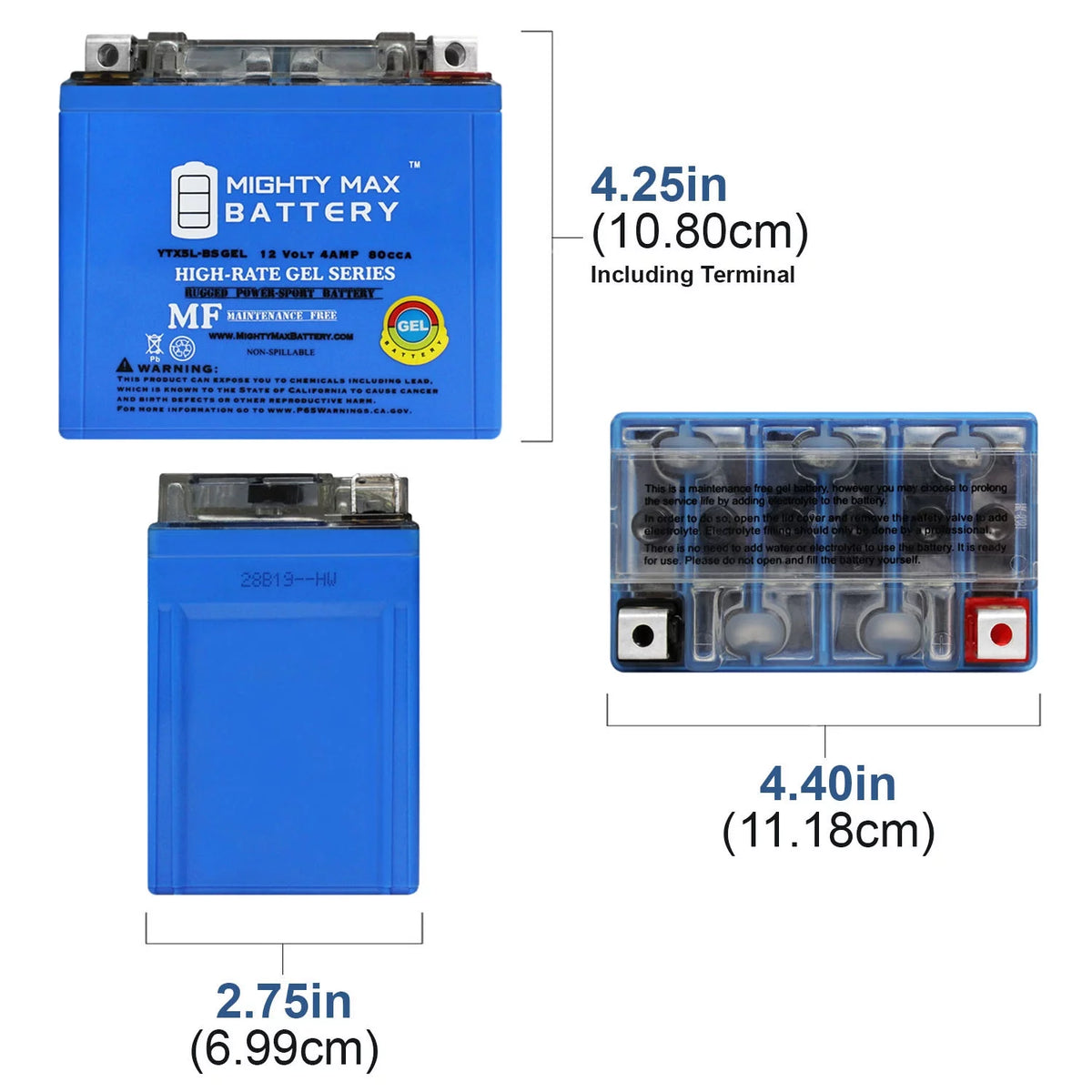 12V GEL Battery G380868