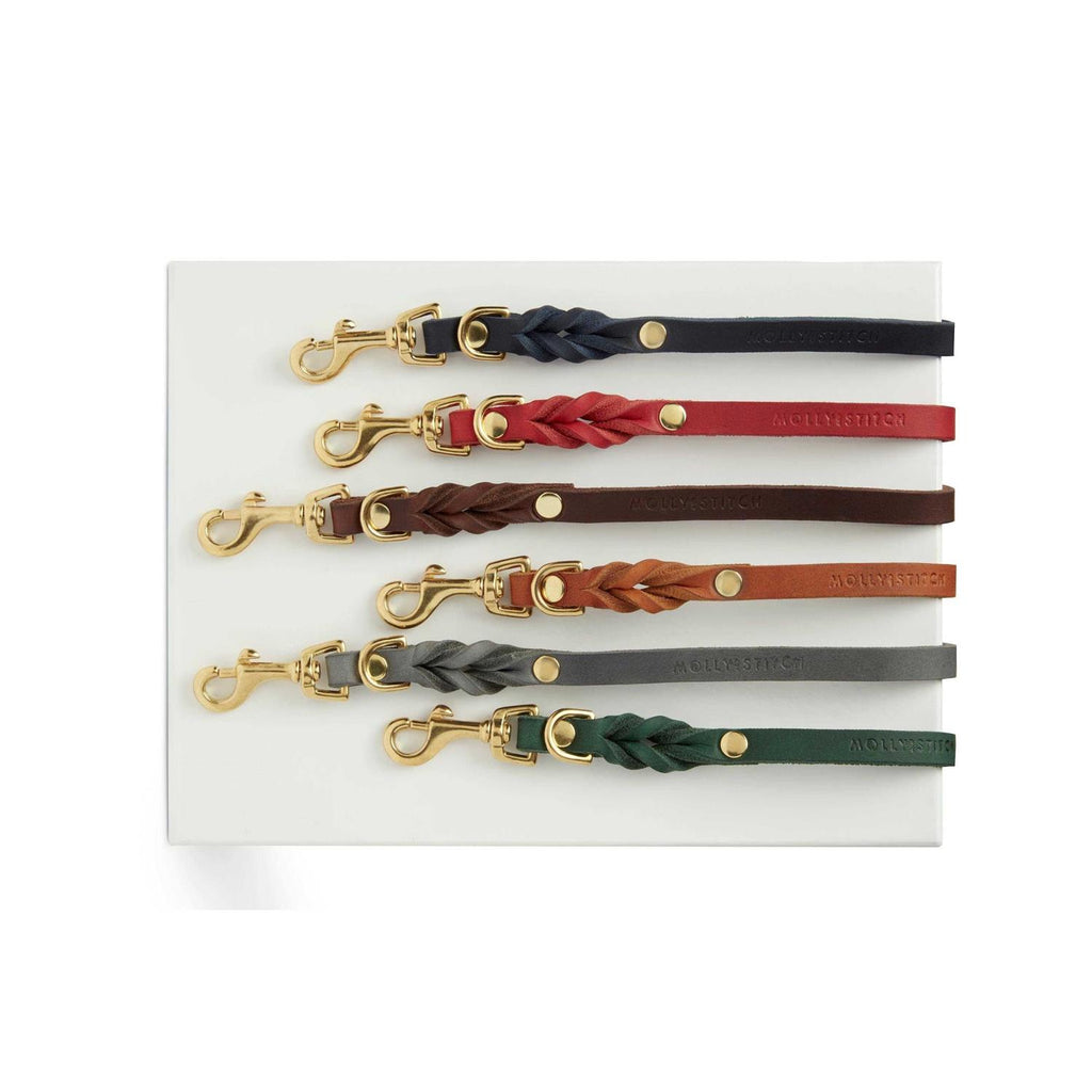 Adjustable Leather Dog Leash Y65832