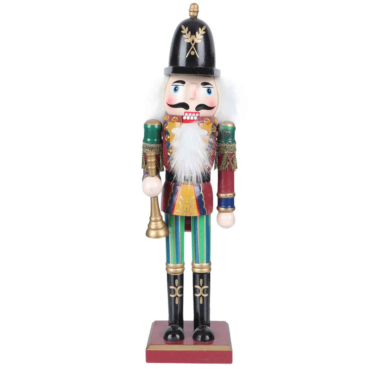 Wooden Nutcracker Soldier Puppet Doll Xmas Decor Z867