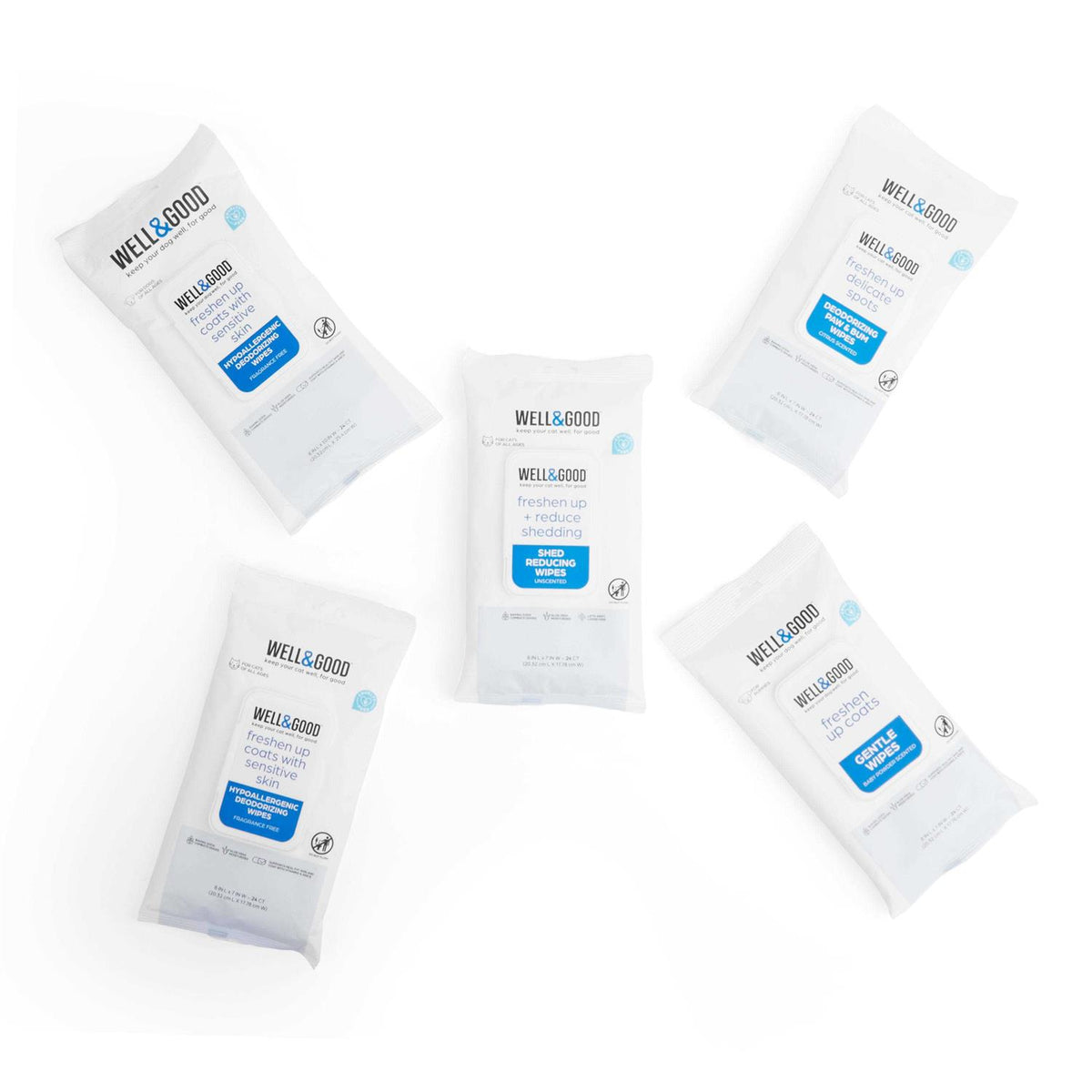 Deodorizing Paw and Bum Wipes P248639