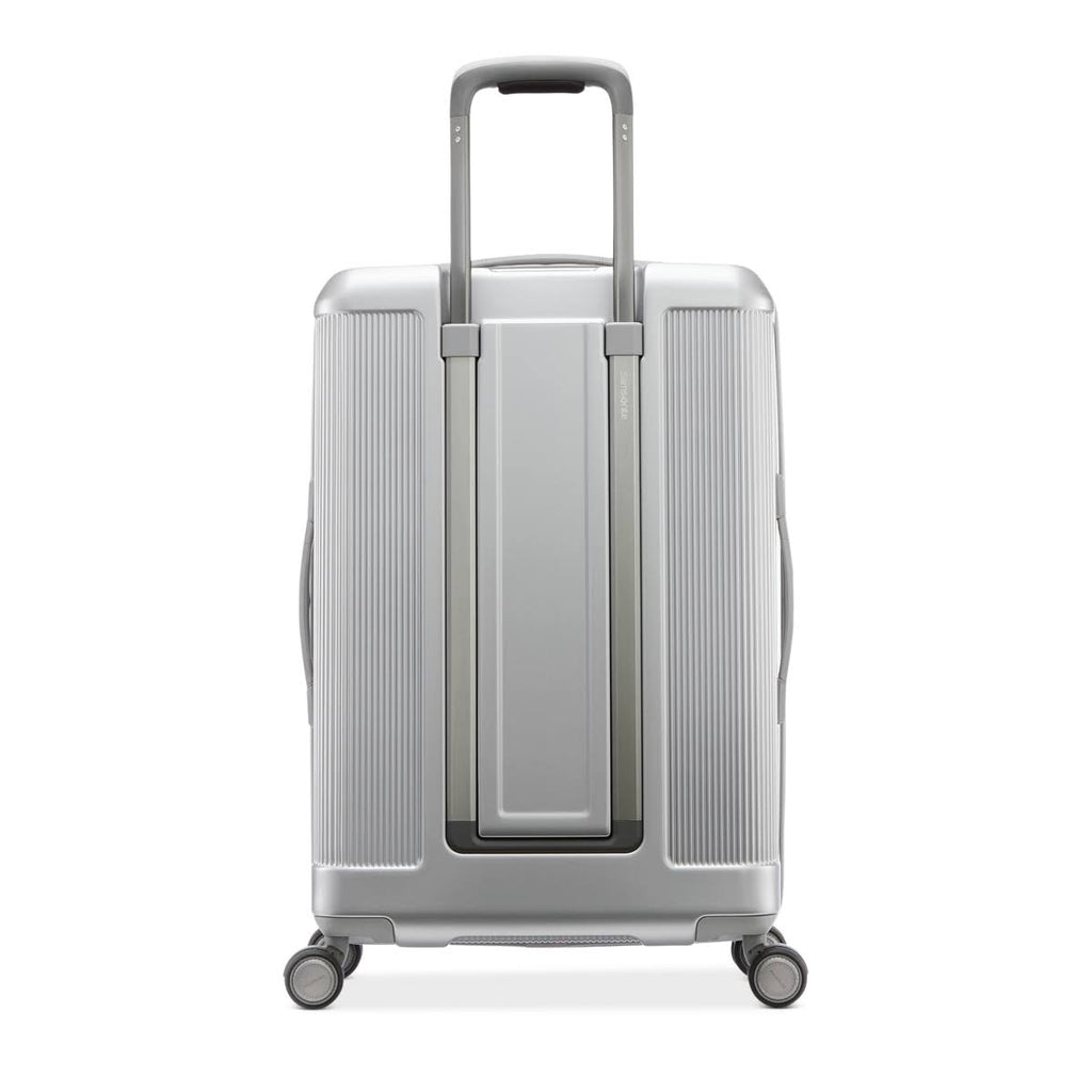 Black Medium Expandable Spinner Suitcase K509