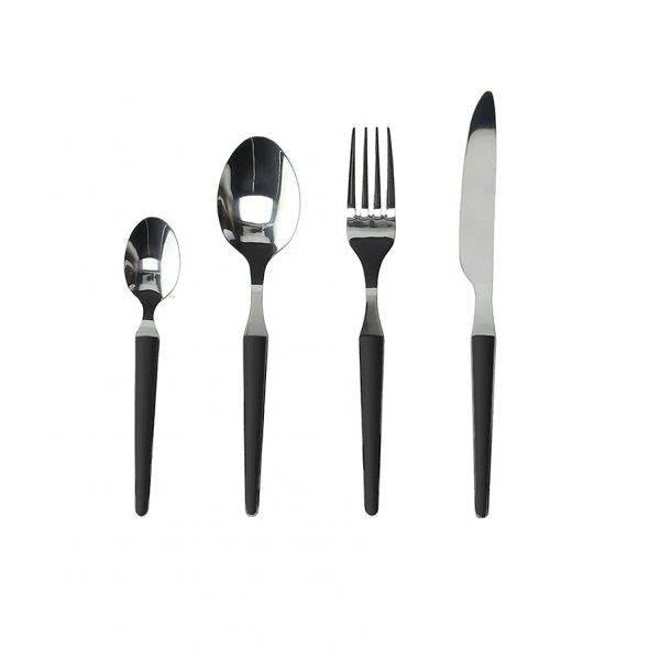 Anthracite Cutlery 24 pcs Z311179