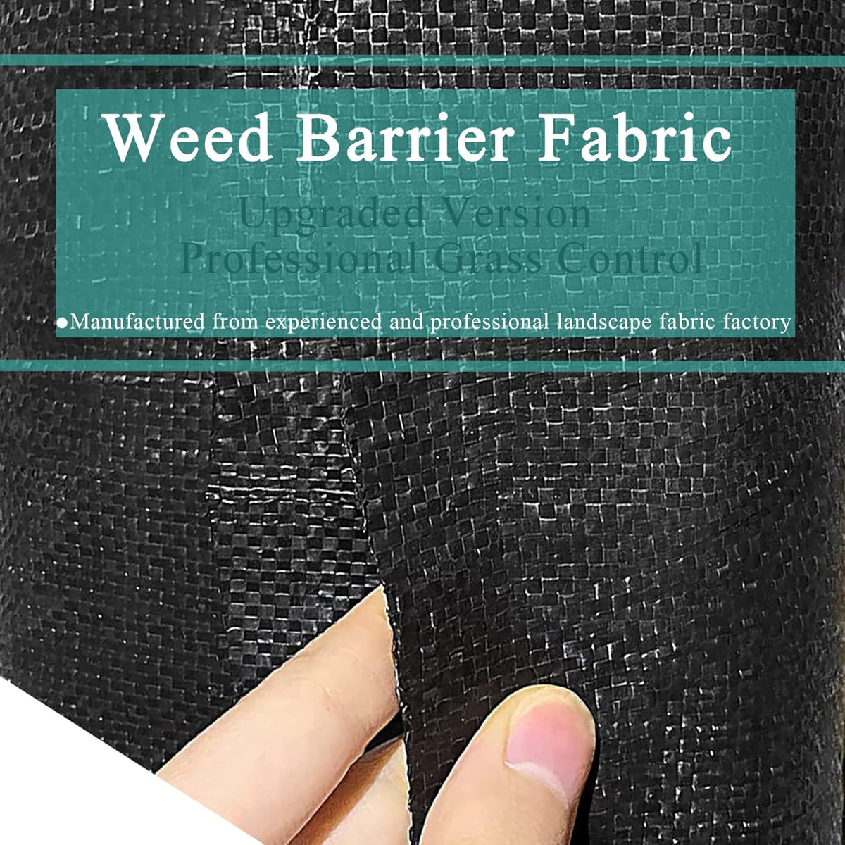 Heavy Duty Weed Barrier Landscape Fabric 6FTx100FT K917