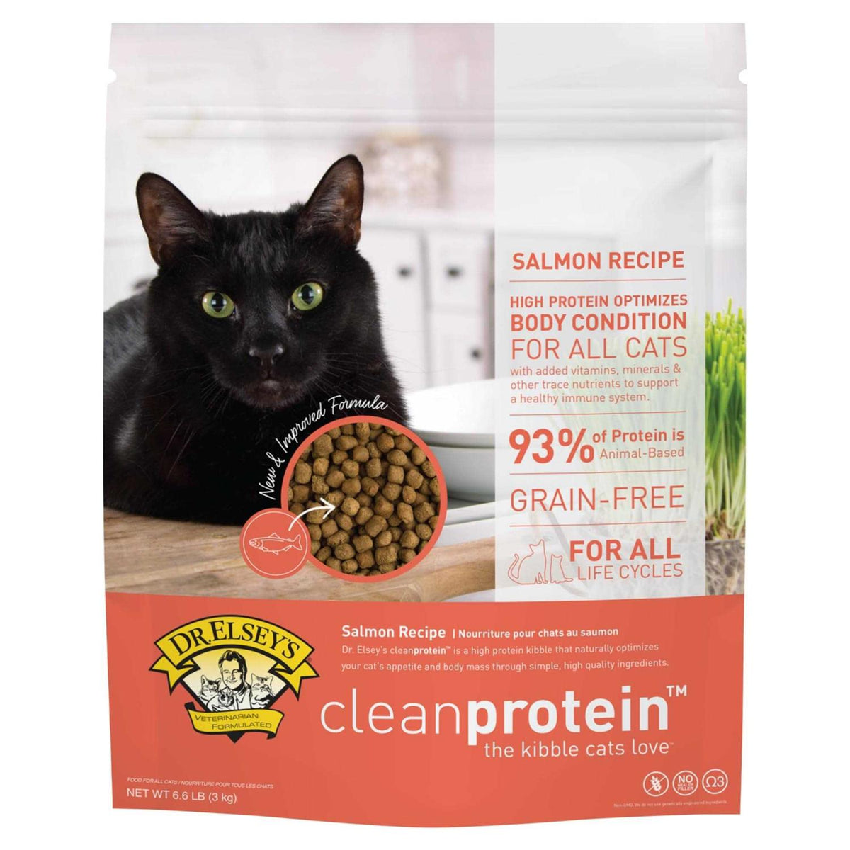 Salmon Dry Cat Food D94015