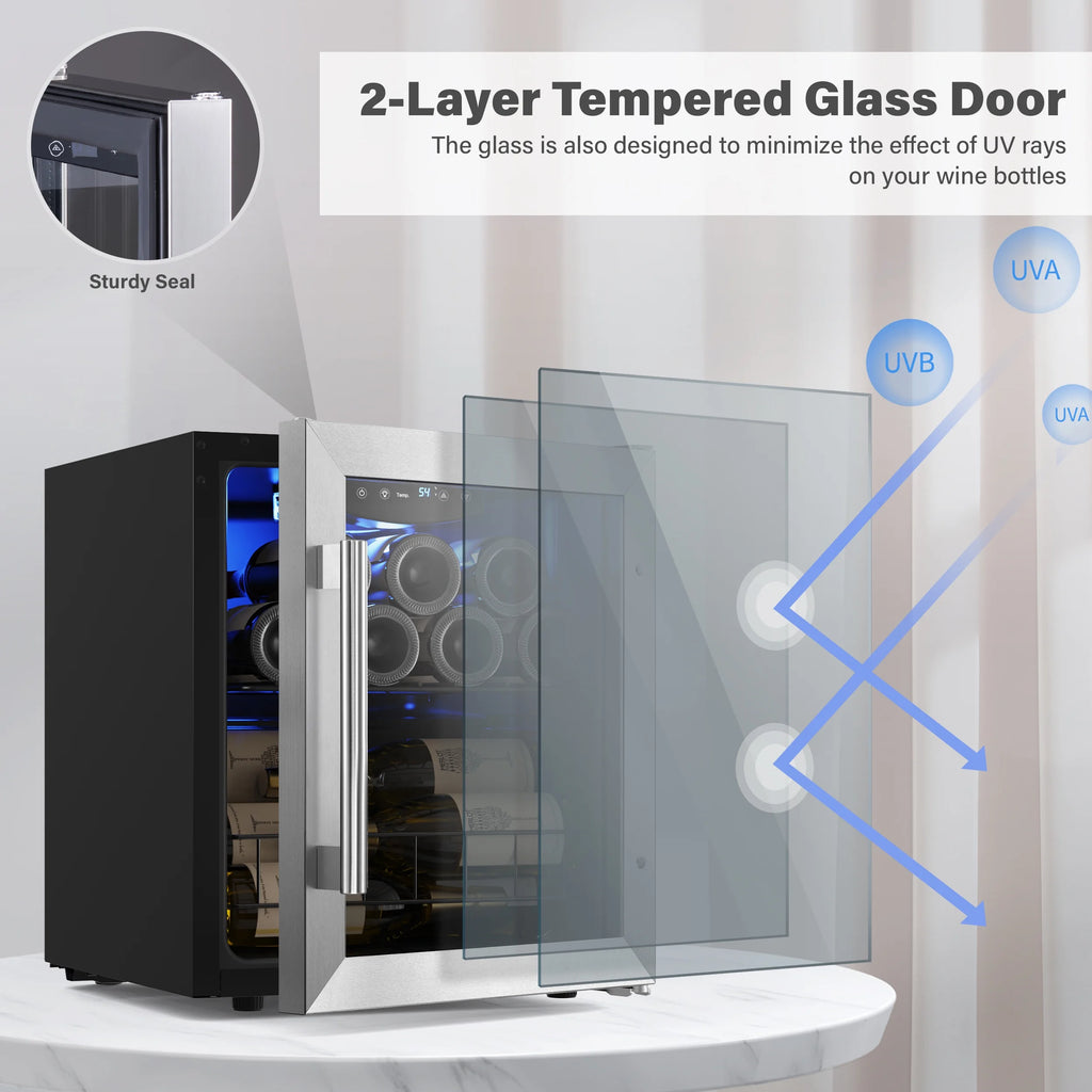 Freestanding 12 Bottle Wine Refrigerator G98455