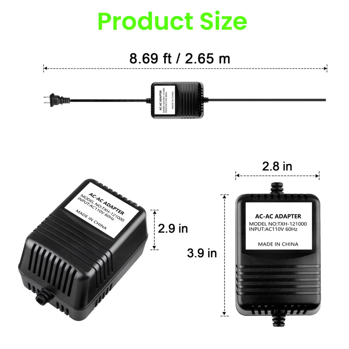 AC Adapter Power Supply Cord Cable Wall Charger T92600
