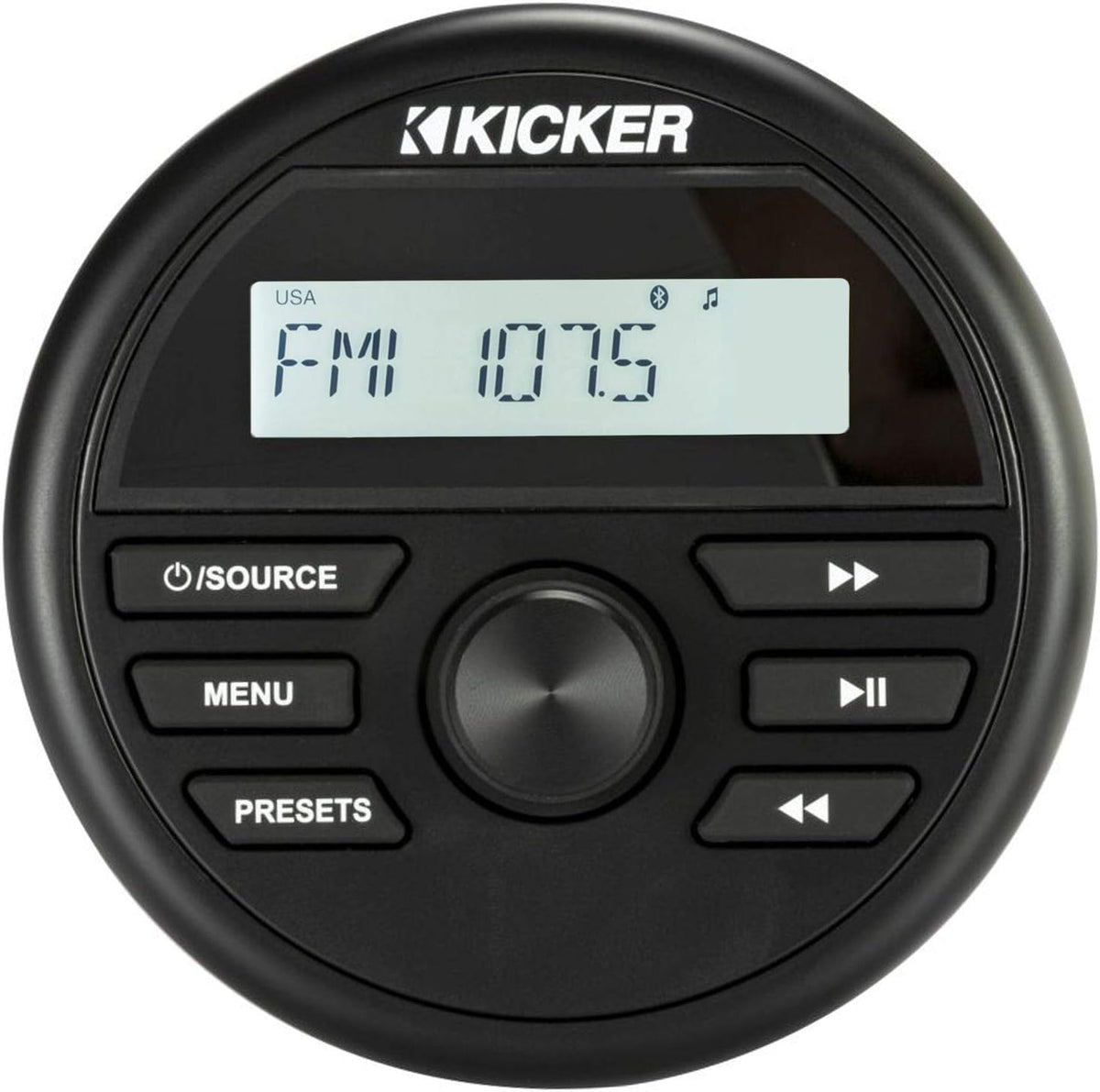 Waterproof Marine Radio with Dash Kit E9106