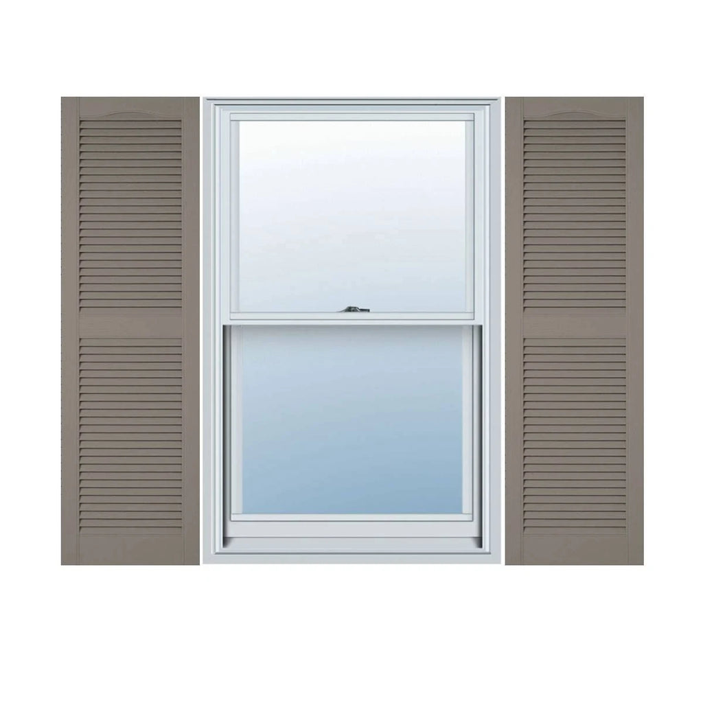 Clay Open Louver Shutters N494924