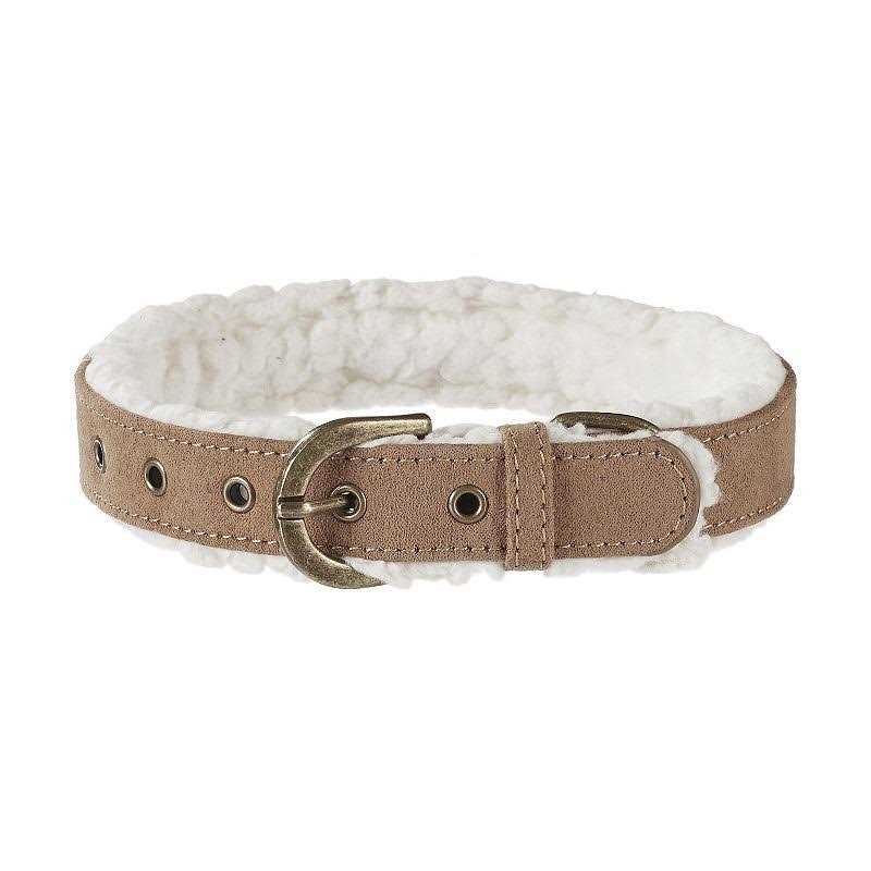 Faux Suede Pet Collar P313953