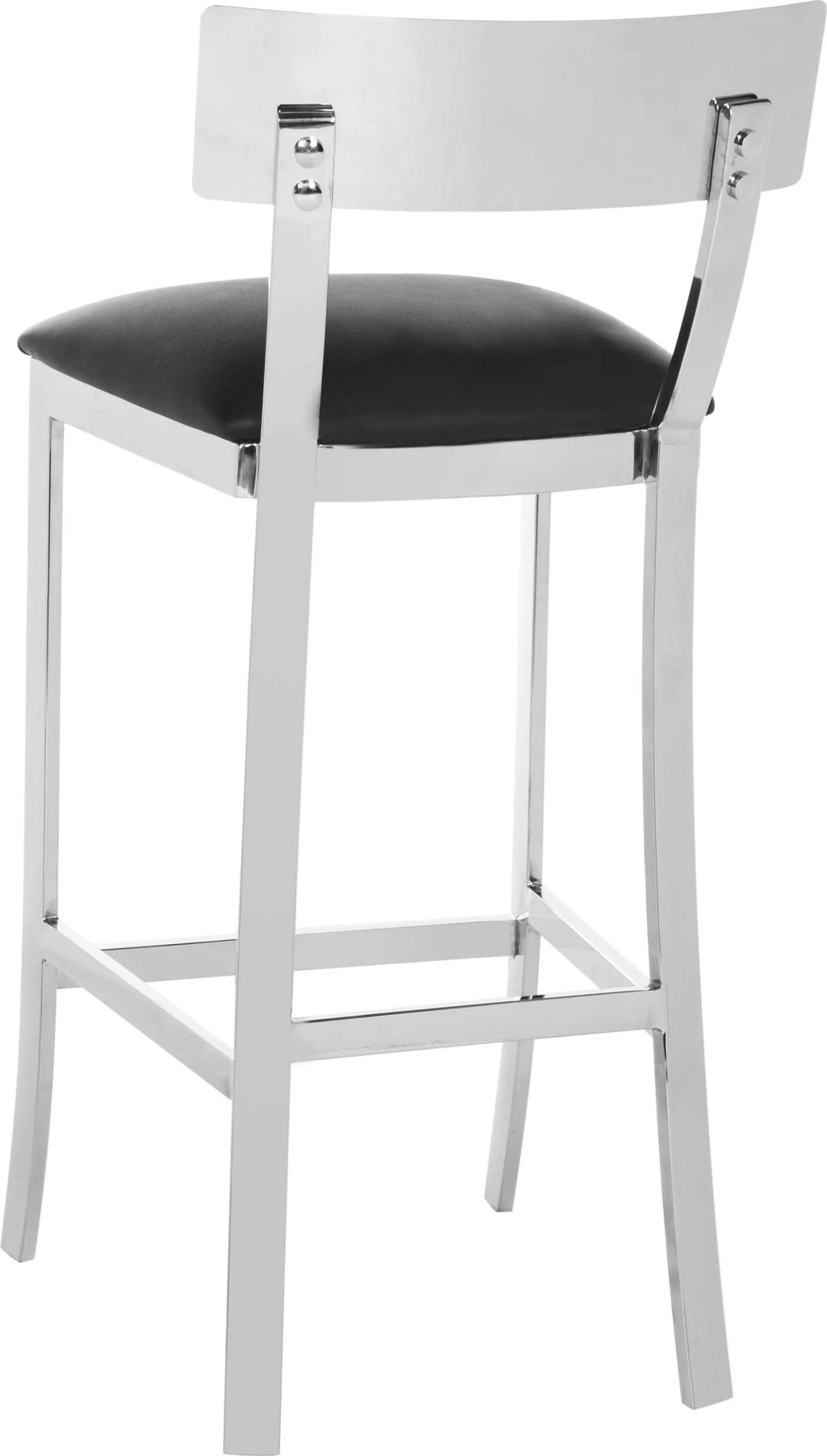 Stainless Steel Bar Stool Black A4086