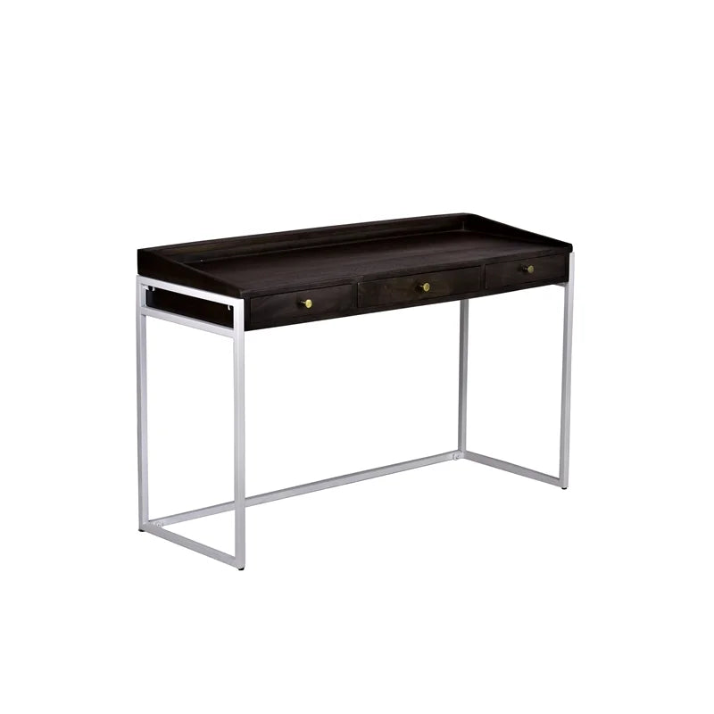 Writing Desk Wood & Metal K12343