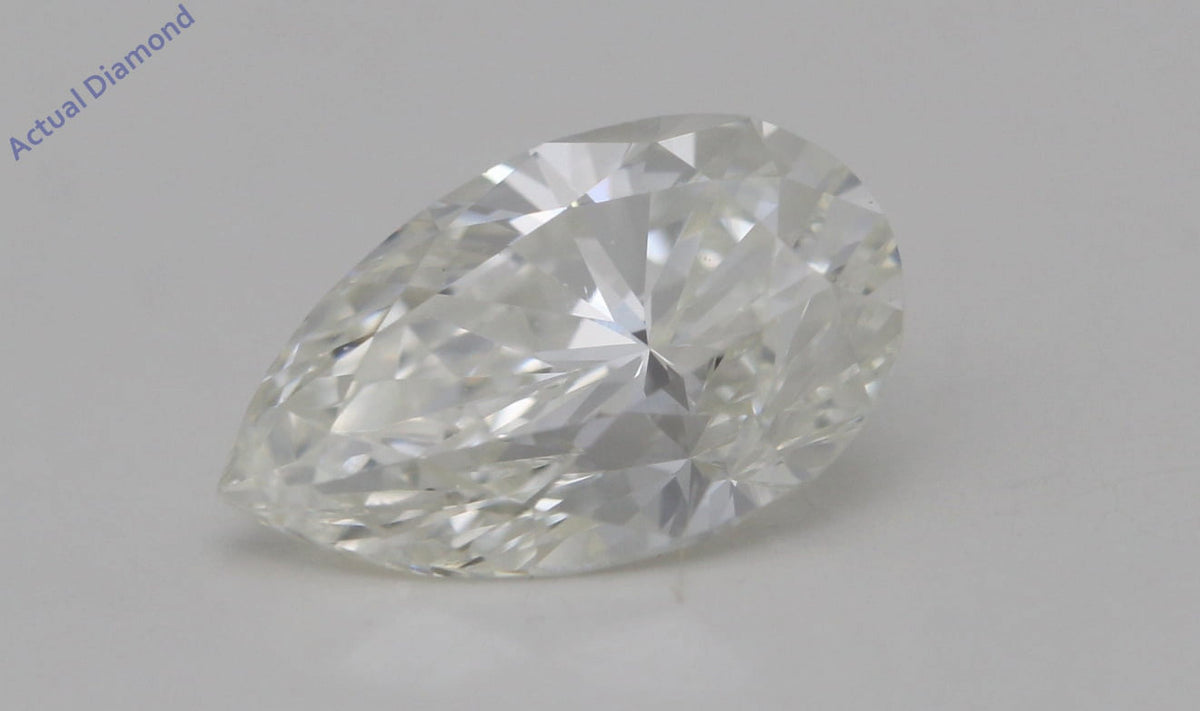 14k White Gold Diamond Solitaire Engagement Ring R762244