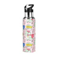 Stainless Steel Insulated Water Bottle with Straw Lid O28697