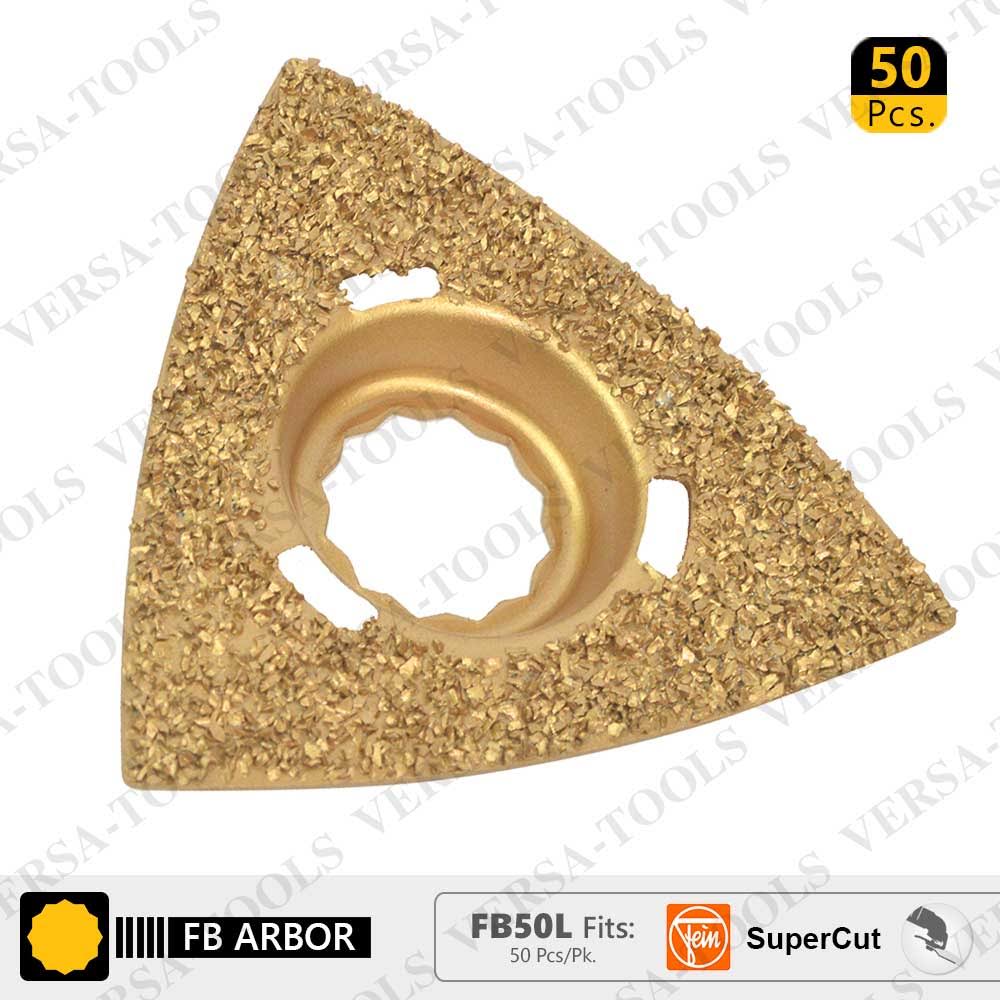 80mm Triangular Carbide Rasp, 50/Pack W254979