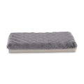 Dark Grey Foam Dog Crate Mat and Pet Bed B368626