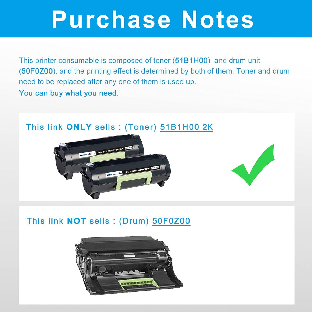 2-Pack Black Compatible Toner Cartridge G373930