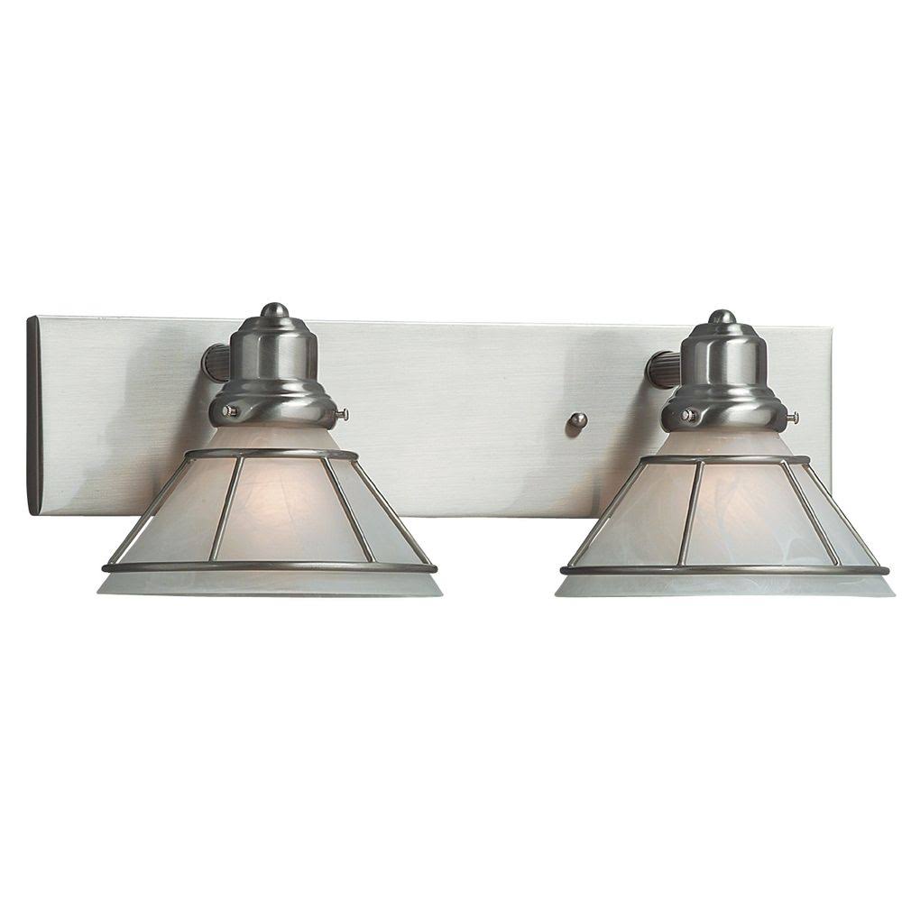 2 Light Bath Satin Nickel K598158