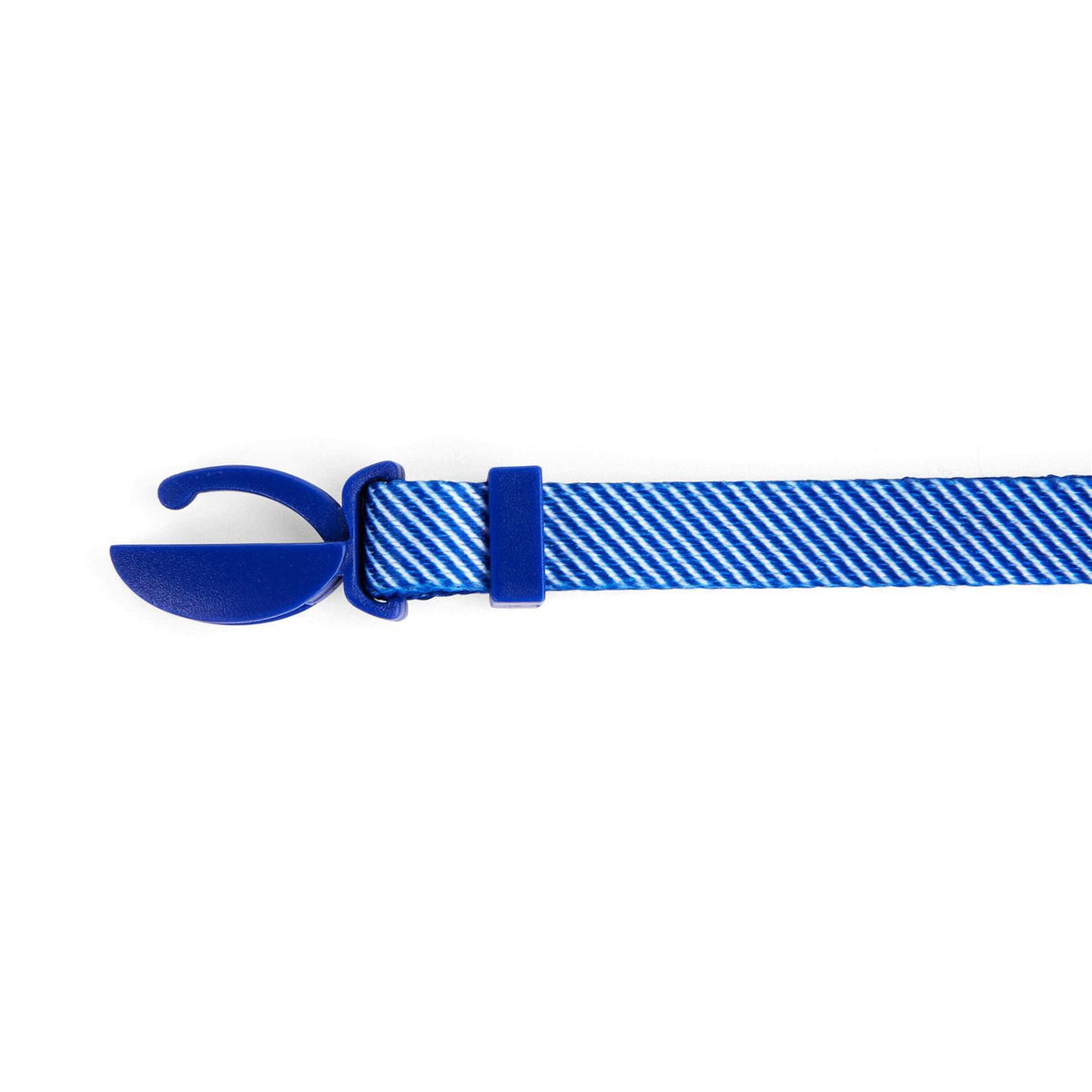 Blue Seersucker Breakaway Cat Collar S4160
