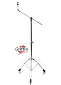 Double Braced Adjustable Height Cymbal Boom Stand with Counterweight Adapter T172016