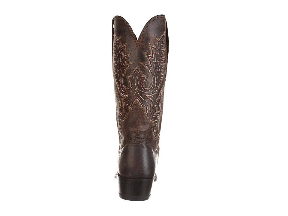 Chocolate Madras Goat Cowboy Boots T931850