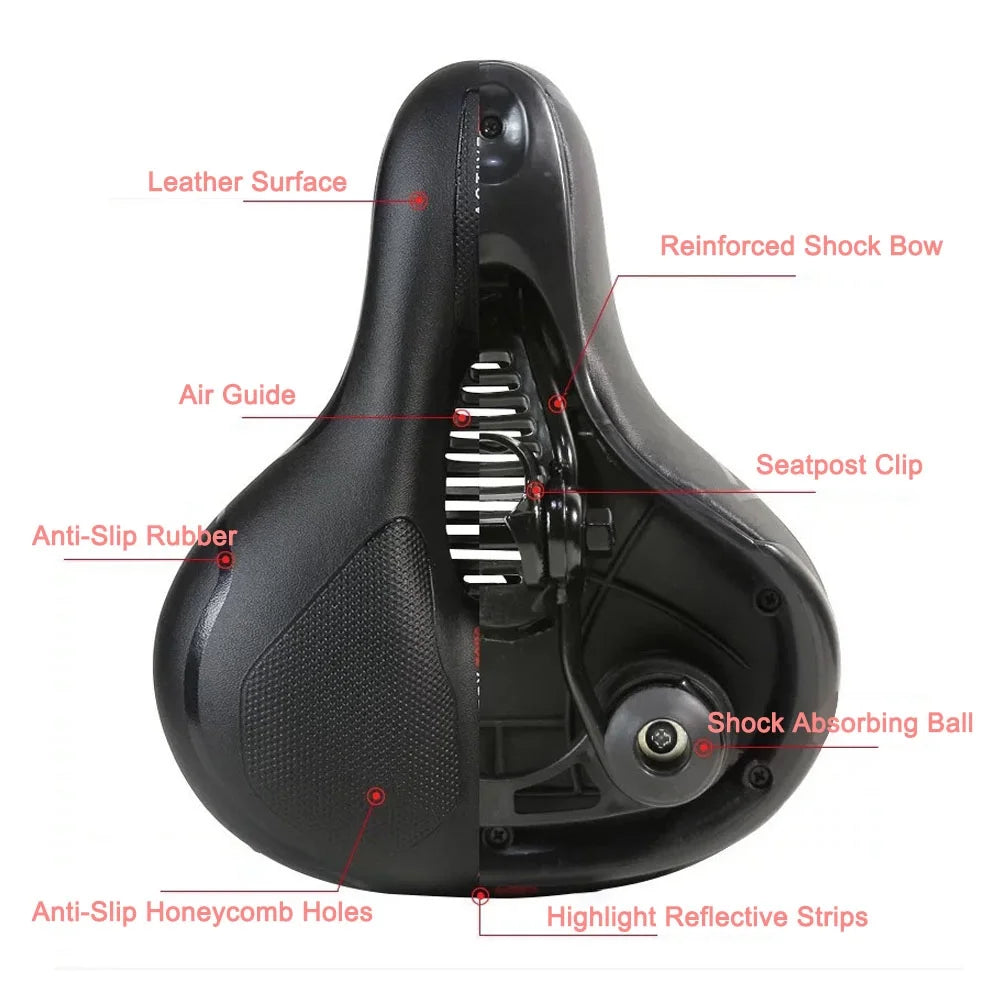Bike Seat Saddle Cushion Water-Resistant for MTB Mountain Road Bike B880375