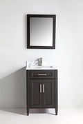 24 in. Single Sink Vanity with Mirror P20387