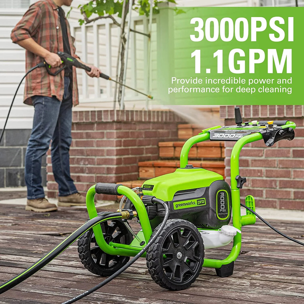 3000 PSI Electric Pressure Washer G15790