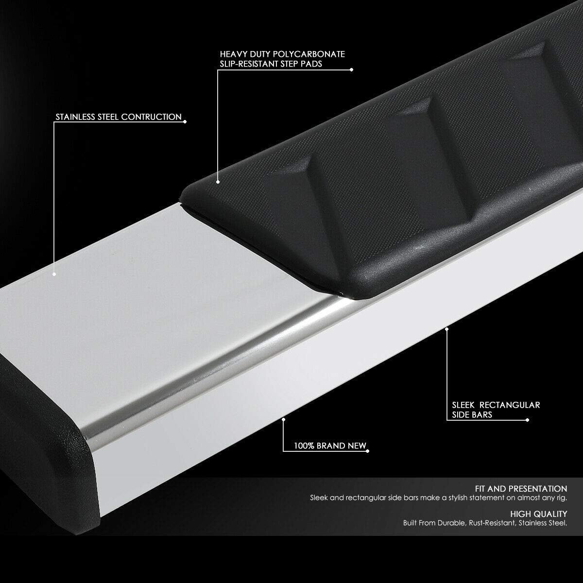 Stainless Running Board Step Bars X3021