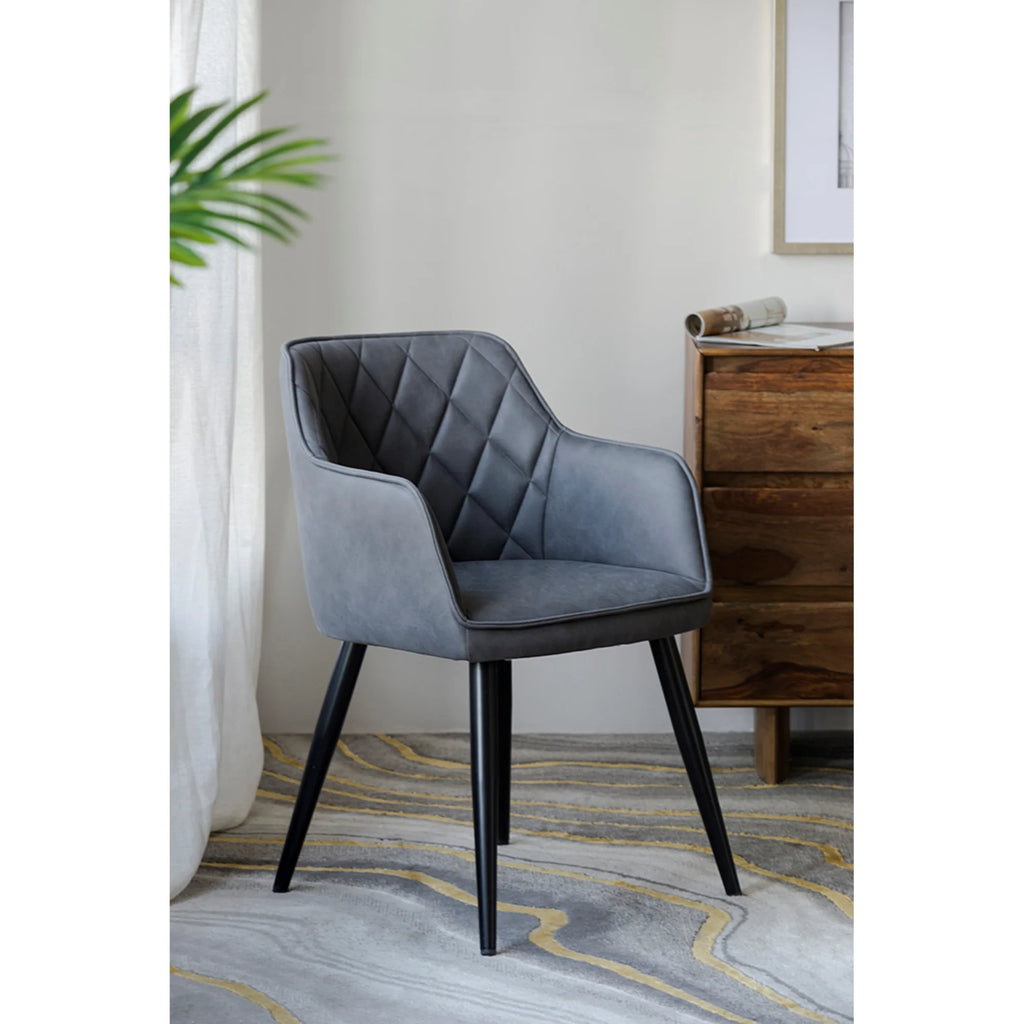 Gray Wooden Dining Chairs, 2ct Z450