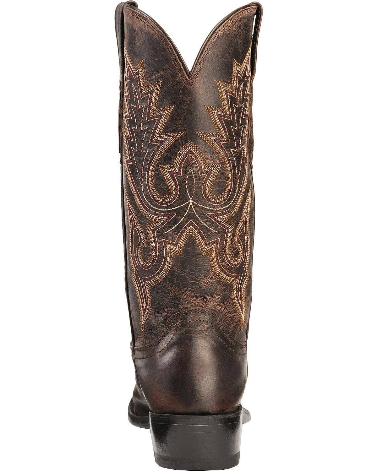 Chocolate Madras Goat Cowboy Boots T931850