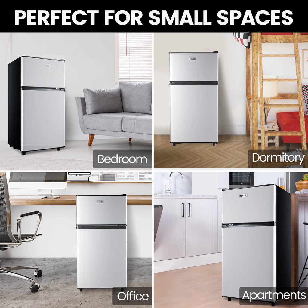 3.5 Cu ft Two Door Mini Fridge L1839