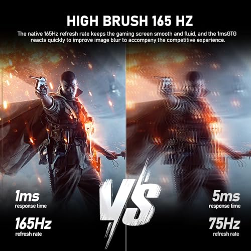24.5 Inch IPS 200Hz Gaming Monitor, FHD 1080p, 1ms, Black P3814
