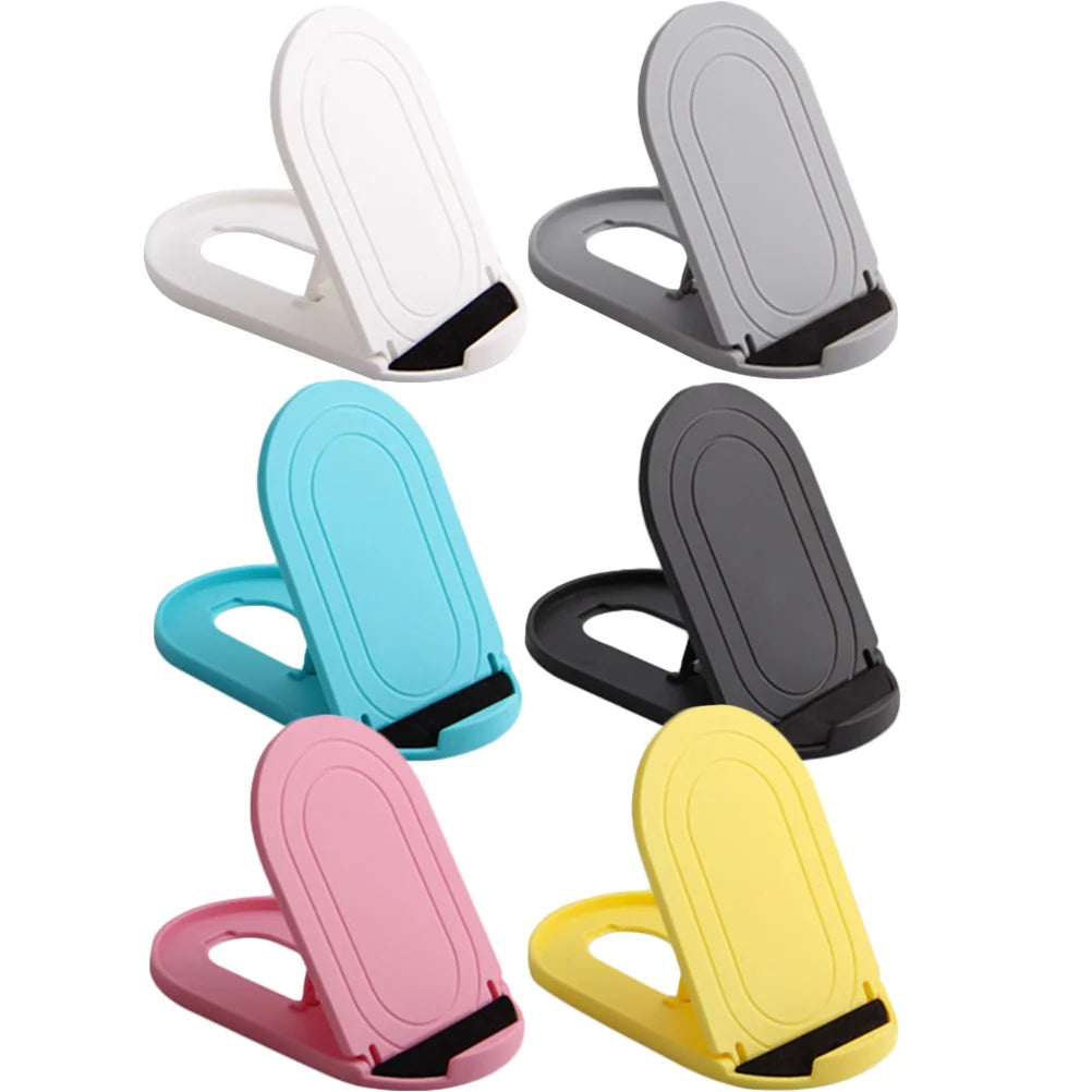 12 Pcs Foldable Plastic Desktop Phone Holder Y503804