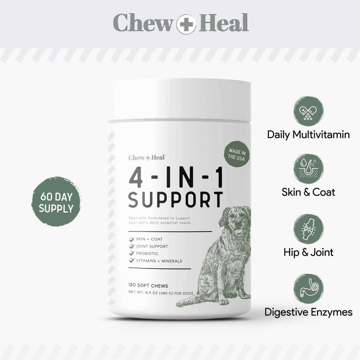 4-in-1 Support Pet Supplies B801021