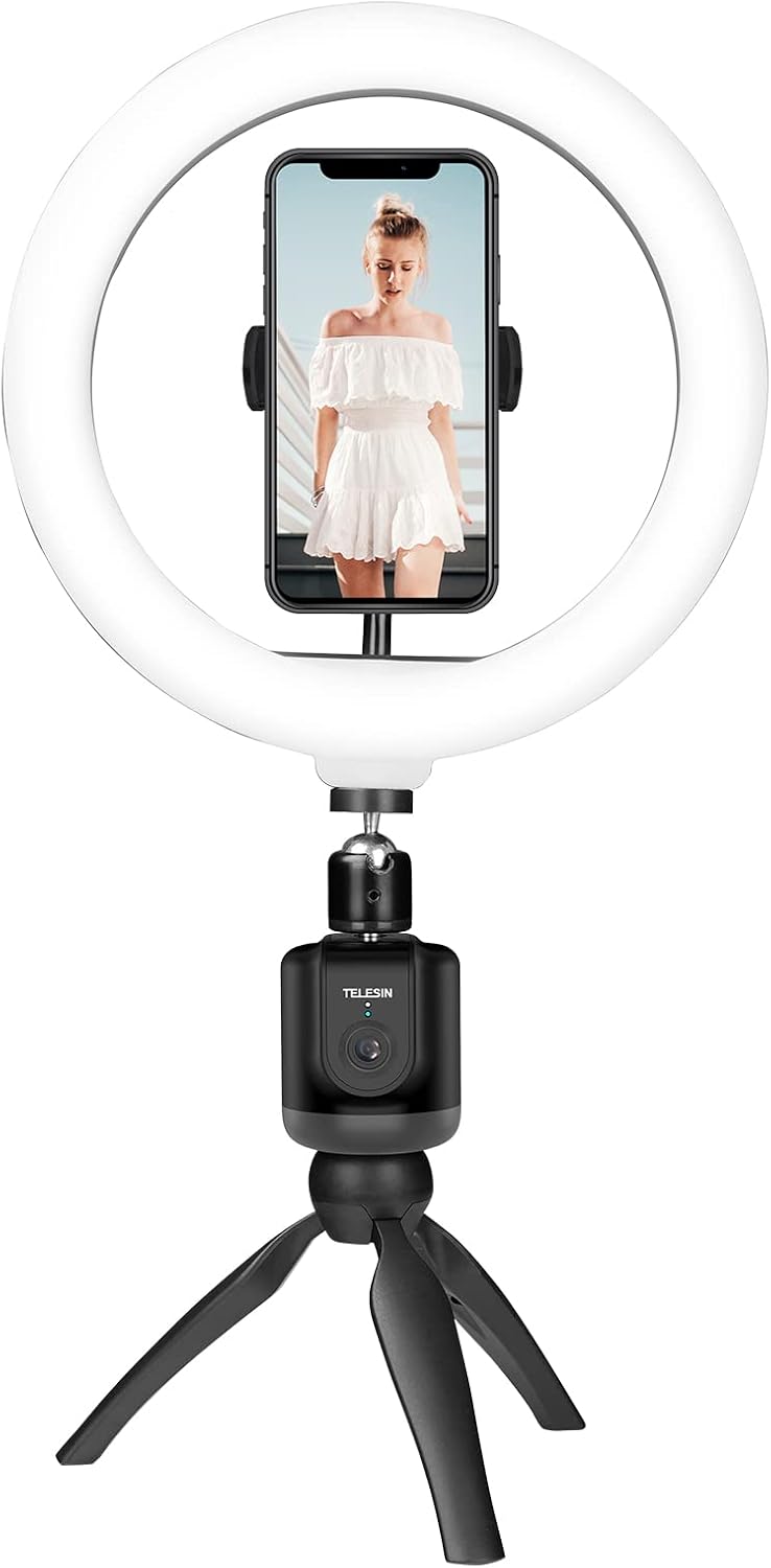 Tripod with Remote, Smart Selfie Stick 360 Rotation, Pack of 2 E547868