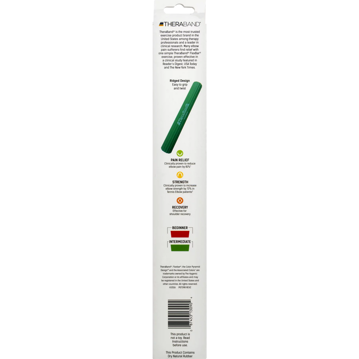 Resistance Bar, Green, Medium R2199