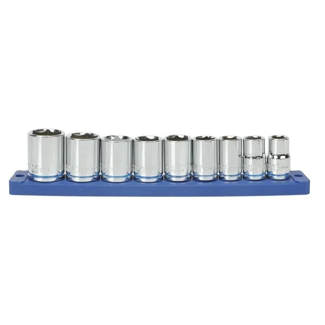 21 Piece 1/2 Inch Drive Ratchet and Socket Set Q86247