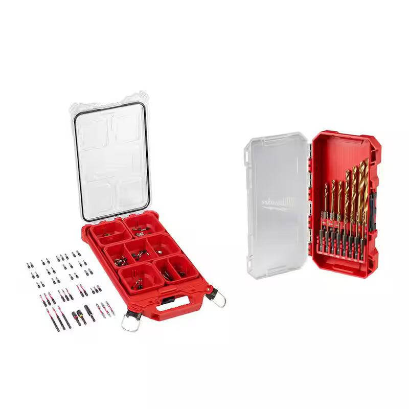 Alloy Steel Screw Driver Bit Set with Titanium Drill Bit Set 105-Piece U927714