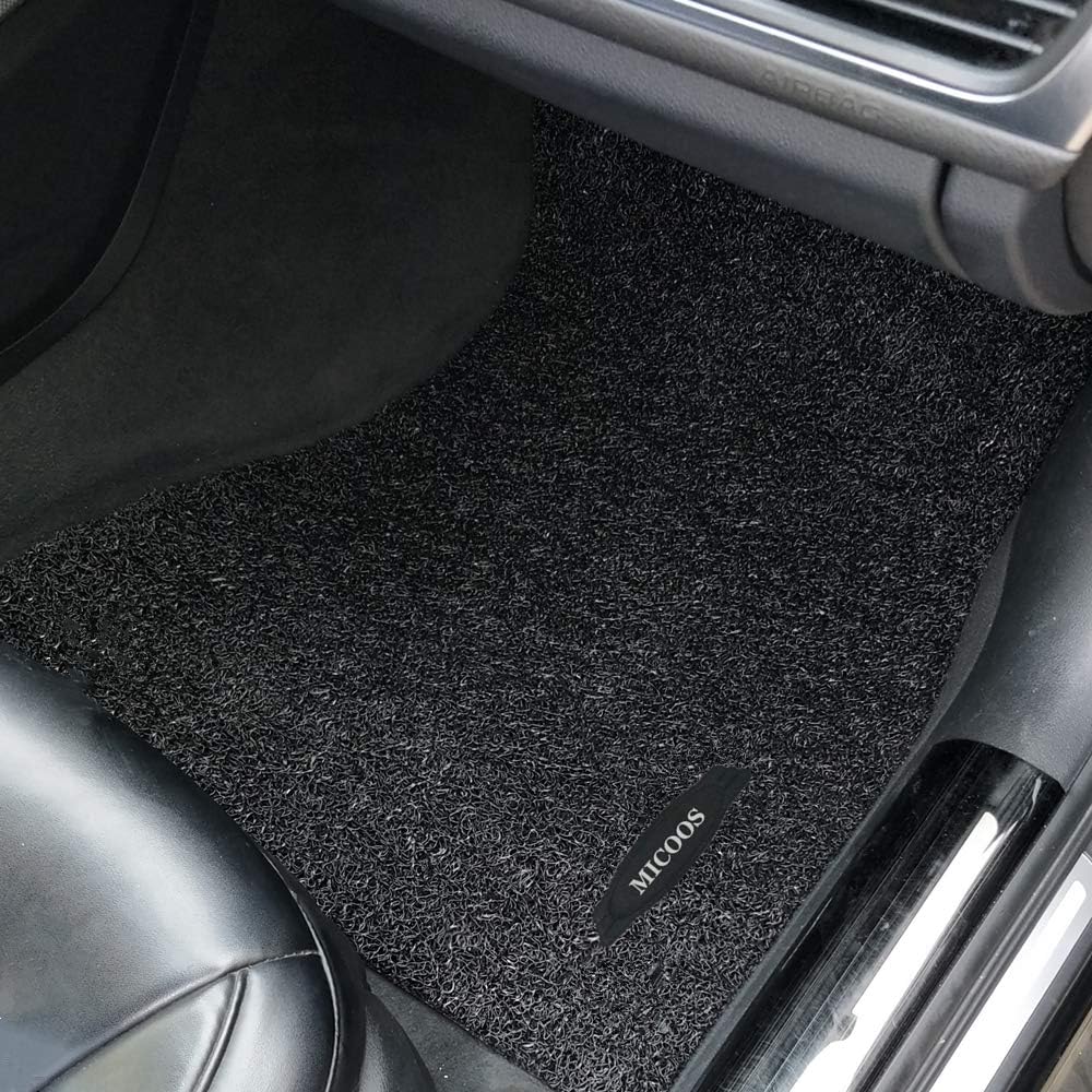 Compatible with Car Floor Mat Carpet for BMW Z4 (2002-2008) E85 E86 Roadster&Coupe, All Weather Heavy Duty Floor Mat Set Waterproof Stain-Resistant (Black) S5664